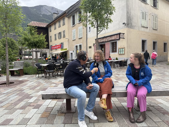 Bente schreef een lied voor Alpe d'HuZes