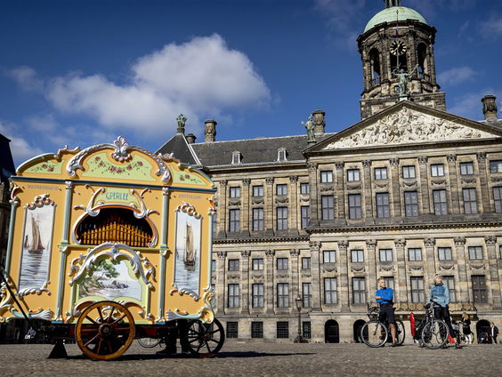 Amsterdams draaiorgel Het Snotneusje te zien in theater DeLaMar