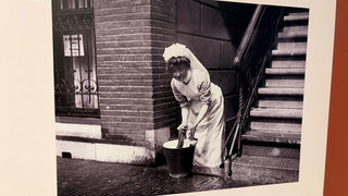 Friese dienstmeisjes-tentoonstelling