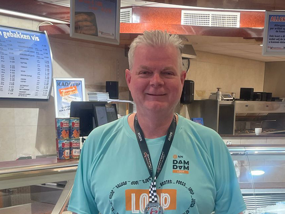 Henk Koning goeit het roer om en traint voor een marathon