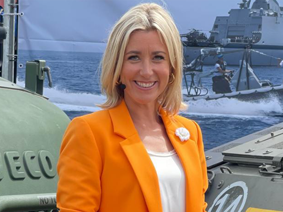 Carrie ten Napel brengt een ode aan onze veteranen