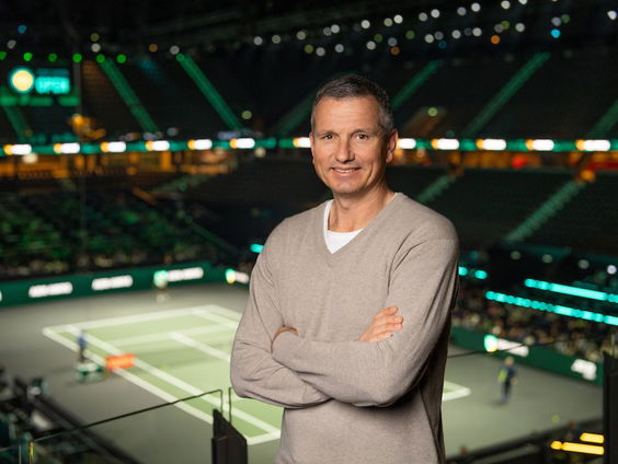 Richard Krajicek met een terugblik op het ABN AMRO Open