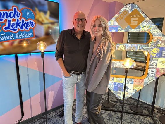 Elske DeWall is Lunch Lekker Lunchgast
