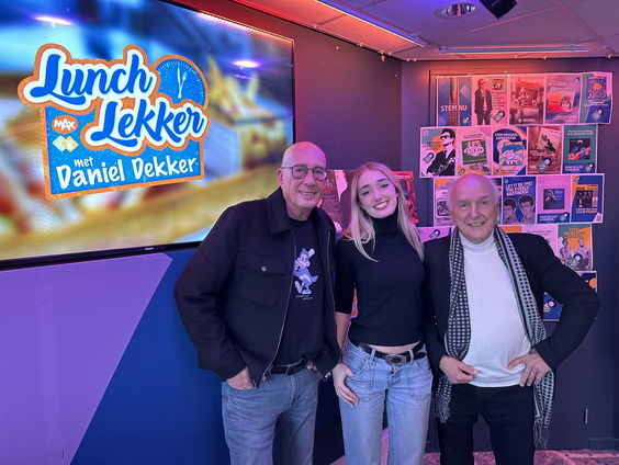 Peter Koelewijn en zijn kleindochter Olivia Bouw over hun nieuwe single 'Bad Putin'