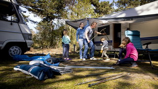 Van Den Helder tot Den Briel: Dag 12: de camping in Bakkum