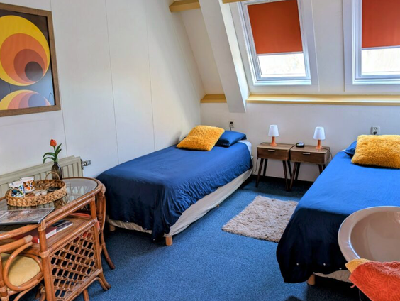 Jos en Alieneke runnen B&B in de stijl van de jaren '70