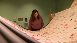 Rianne de Witte over haar doek van zes meter vol verdriet en troost