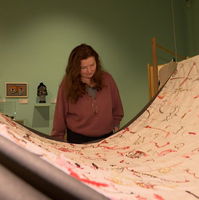 Rianne de Witte over haar doek van zes meter vol verdriet en troost