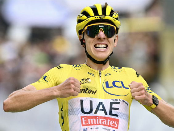 Tourwinnaar Pogacar komt naar het Friese Surhuisterveen