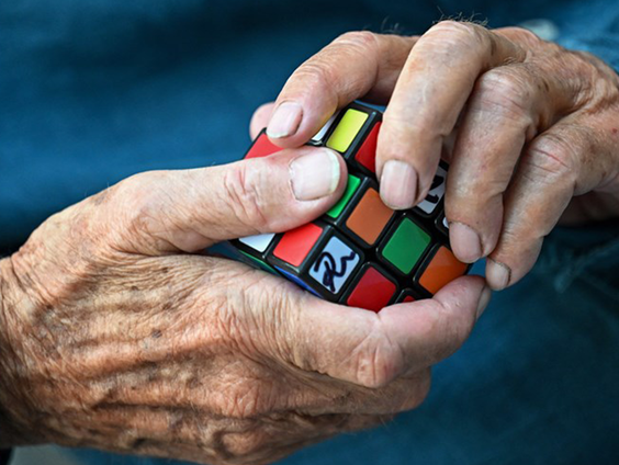 Ron van Bruchem wil een Champions League voor de Rubikskubus