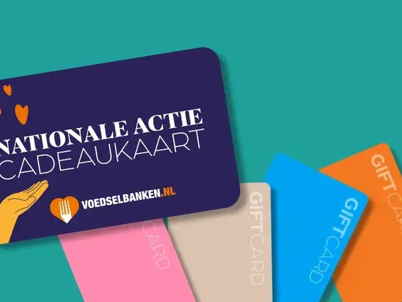 Doneer je ongebruikte cadeaubonnen aan de Voedselbank!