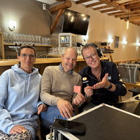 Toevallige ontmoeting met Team Omhoog