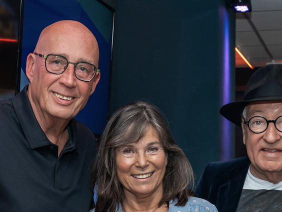 Lunch Lekker Lunchgasten: Debby Petter en Youp van 't Hek over de voorstelling 'Afslag Gewist'