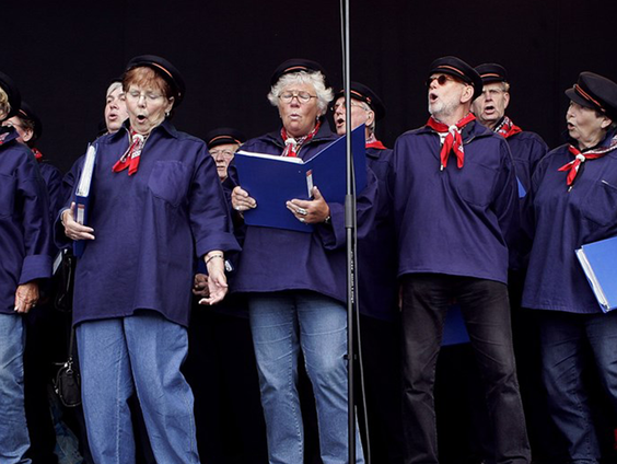 Evert Bisschop Boele dook in de wereld van het Shantykoor