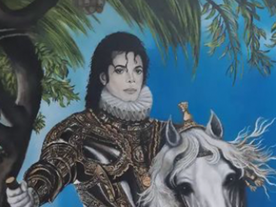 Gabriel Roeleveld verkoopt zijn schilderij aan de familie van Michael Jackson