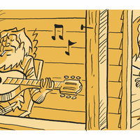 Deze strip brengt een ode aan de prachtige verhalen uit de pop