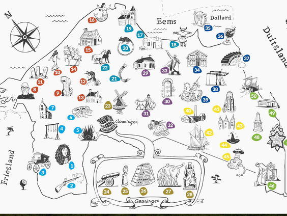 Groningen zit vol met legendes en mythes vertelt Sander Blom