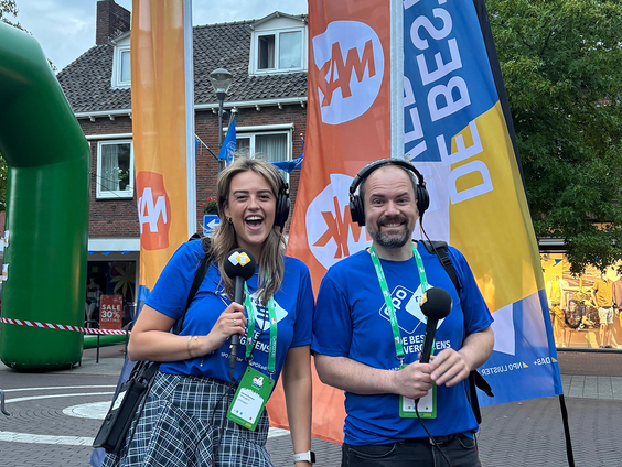 Het is dag 1! Alle soorten lopers komen voorbij