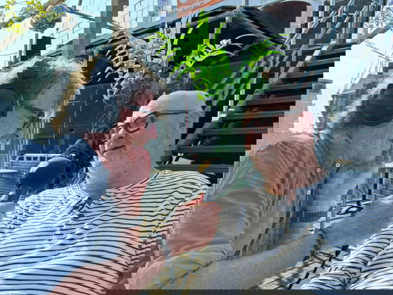 Ook Leo van der Goot is bij de Norderney