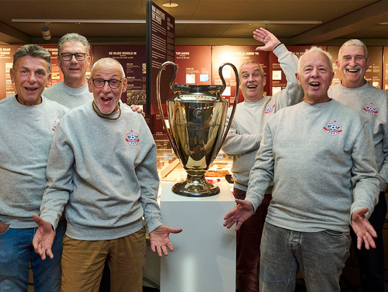 Fred Stam en zijn vrienden gaan langs alle Europa Cup 1 winnaars