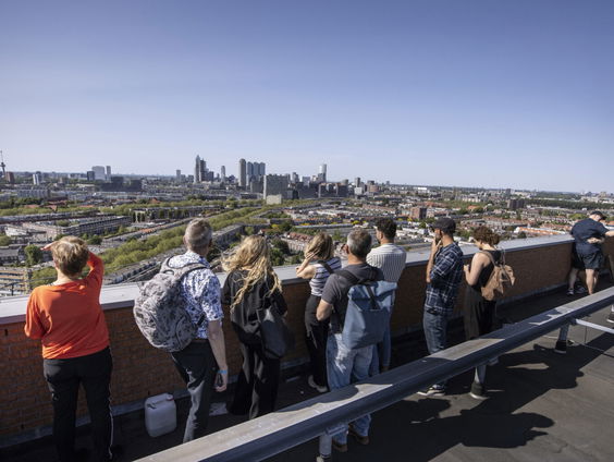 Je kan het dak op in Rotterdam