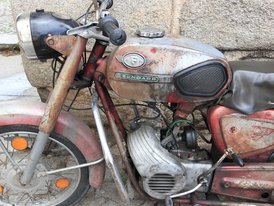 Joop ging met zijn Zundapp door heel Europa in 1964