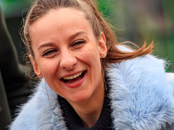 Jorien Renkema quizt met de koning