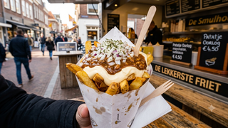 Waar komt het patatje oorlog vandaan?