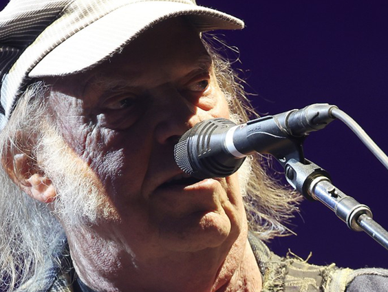 Arnold Wegman zag Neil Young in Groningen