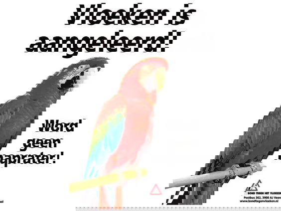 Van nu naar toen: De Bond tegen vloeken begint radiocampagne