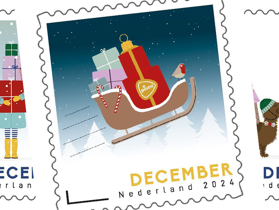 De Decemberzegels zijn dit jaar van Marieke Ruts