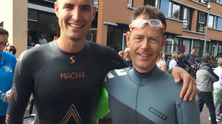Laatste zwemtocht voor Maarten van der Weijden