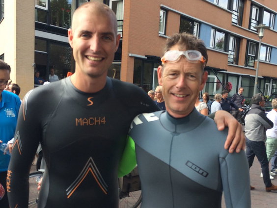 Laatste zwemtocht voor Maarten van der Weijden