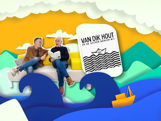 Frits Spits over 'Op de golven dansen wij' van Van Dik Hout