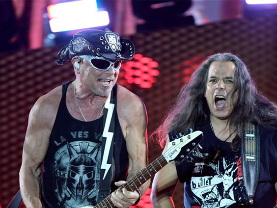 Peter Langelaan was bij The Scorpions