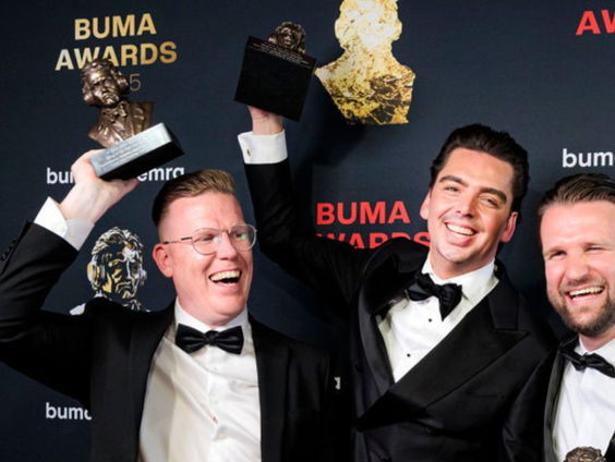 'Terug In De Tijd' wint Buma Award Nationaal: 'hij ligt naast me in bed'