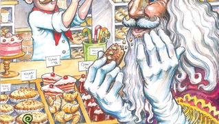 Het Wolkentheater toert langs AZC's met een Sinterklaasvoorstelling