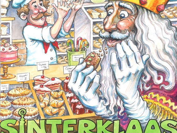 Het Wolkentheater toert langs AZC's met een Sinterklaasvoorstelling