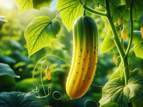 Ken jij 'm nog? De gele komkommer maakt een comeback