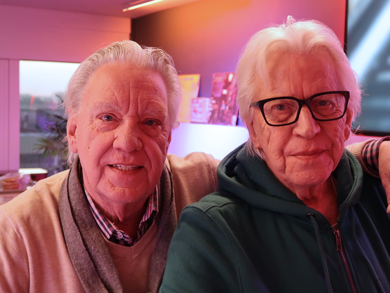 Rudy Bennett start bij Jan in de studio de Evergreen Week van de Jaren 60