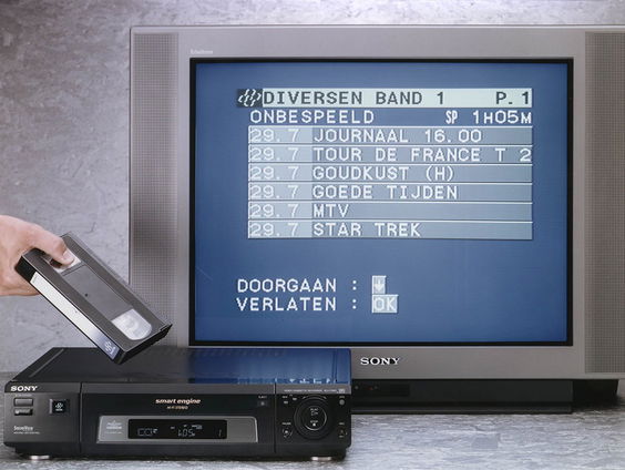 Welk videorecorders had je in de jaren 80?