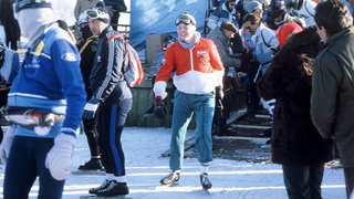 Van nu naar toen: Willem-Alexander schaatst in Dokkum in 1986