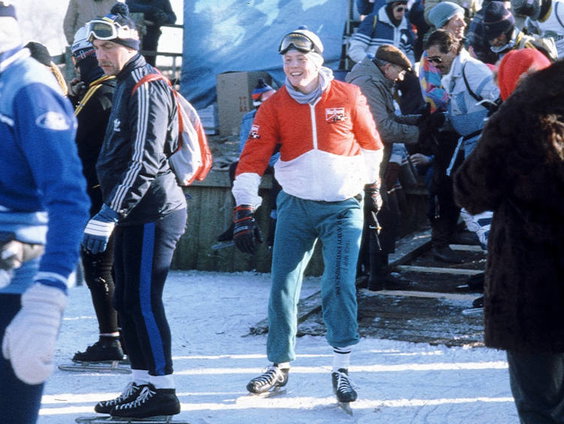 Van nu naar toen: Willem-Alexander schaatst in Dokkum in 1986