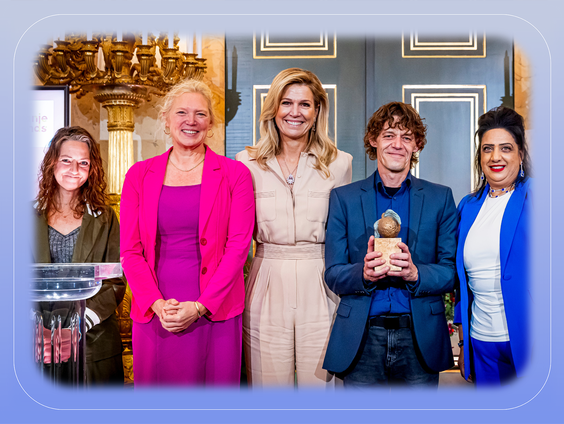 Lief gebaar: Straat Consulaat won het Gouden Appeltje