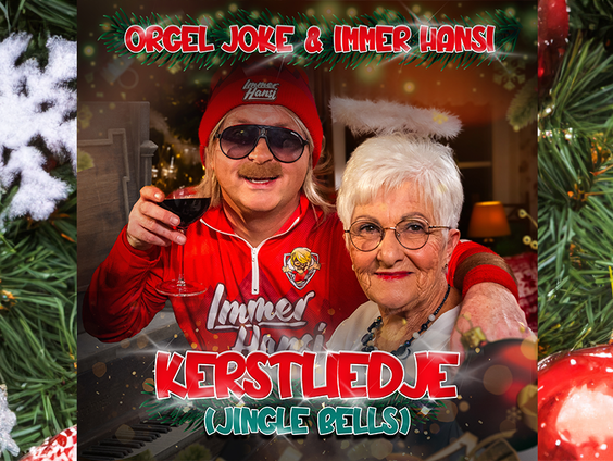 Immer Hansi primeurt nieuwe kerstsingle met Orgel Joke