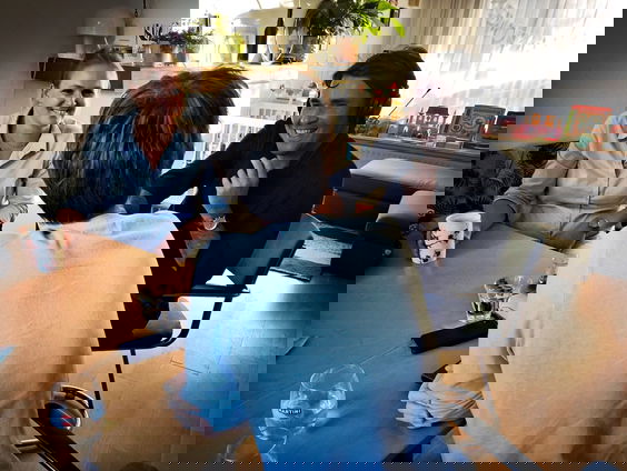 Top 400 Stembus: Eva grinsven, Lars Niederstrasser, saxofonisten van Berlage Saxofoonkwartet