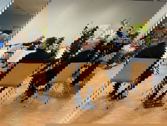 Profs op bezoek bij Het Leerorkest