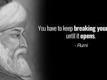 Gedicht: Blijf lopen, van Rumi