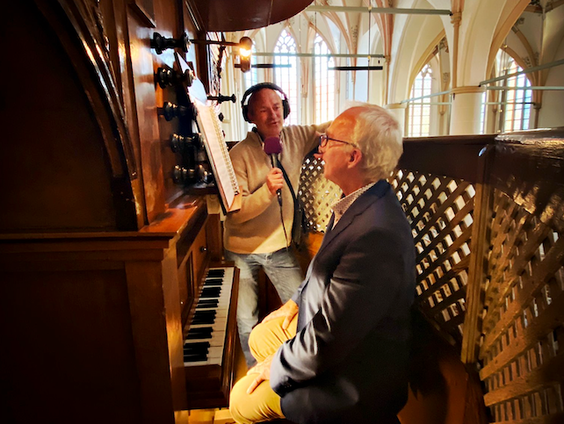 Organist Jaap Zwart stemt op muziek van Sweelinck