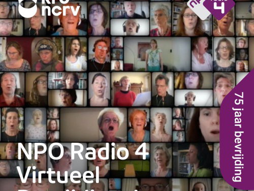 Première: Virtueel Bevrijdingskoor zingt Dvořáks De Nieuwe Wereld